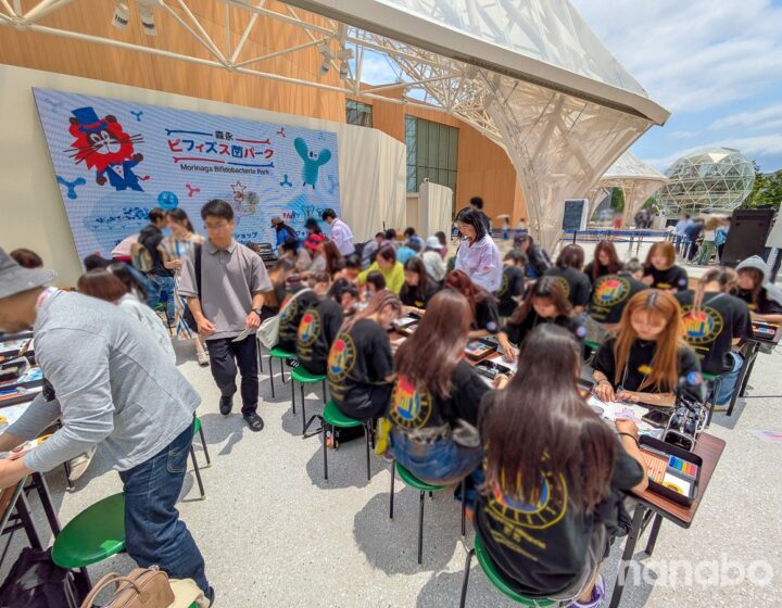 EXPO2025 大阪・関西万博 大阪ヘルスケアパビリオンで、1日約500名の大規模プラバンワークショップを運営しました